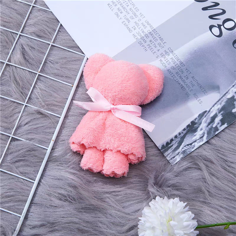 タオルベアギフトの記念品 - ベビーシャワー、結婚式、誕生日、特別な日にぴったりの、かわいくて柔らかいテディベアタオル