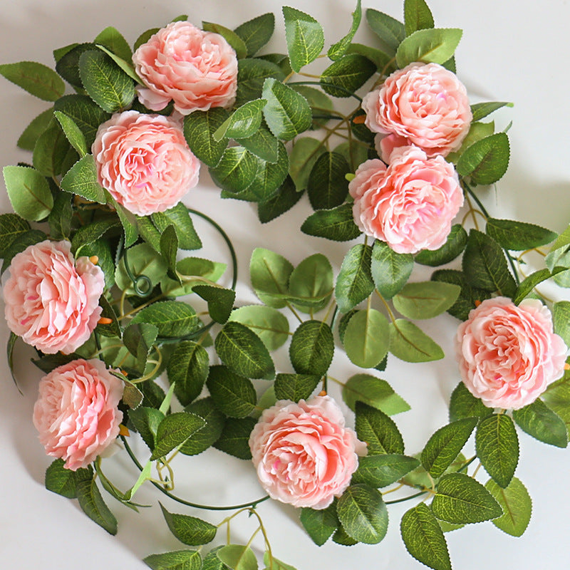 Elegant artificial flower vine for parties.