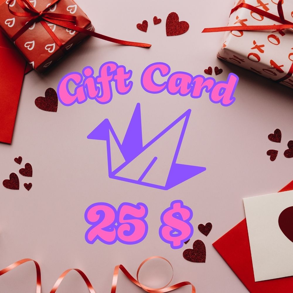 Beautifully crafted gift card, ideal for expressing love and appreciation during holidays and special occasions.