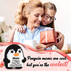 Crochet Penguin for Her with Love Message – I Love You Gift for Boyfriend Girlfriend Husband Wife, Romantic Anniversary, Birthday, Graduation or Wedding Gift for Couples