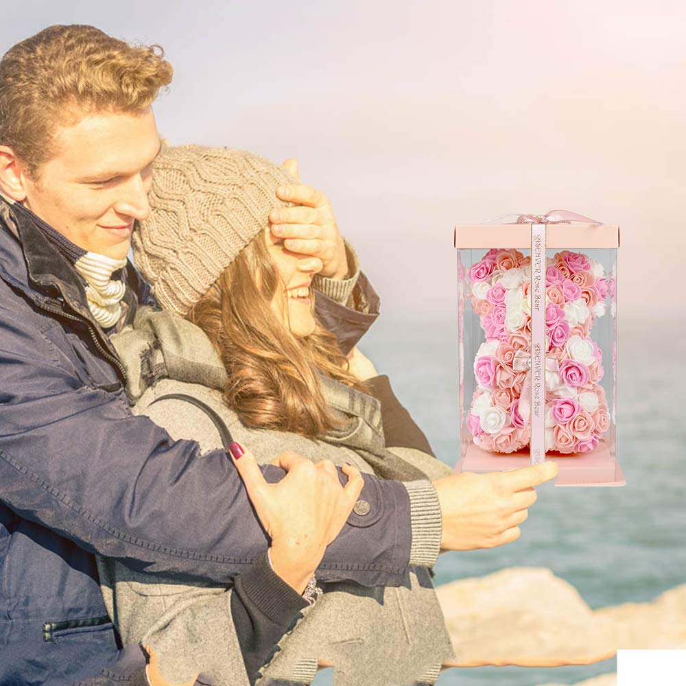 A delicately designed artificial rose teddy bear, perfect for creating lasting memories on special occasions.