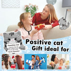 Pawsitive Cat crochet plush gift idea for family and friends