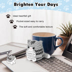 Pawsitive Cat plush features, pocket-sized and soft texture