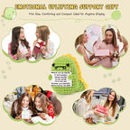 Crochet Dinosaur Plush - Motivational RAWR Means I Love You, Positive Messages for Friends & Family