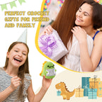 Crochet Dinosaur Plush - Motivational RAWR Means I Love You, Positive Messages for Friends & Family